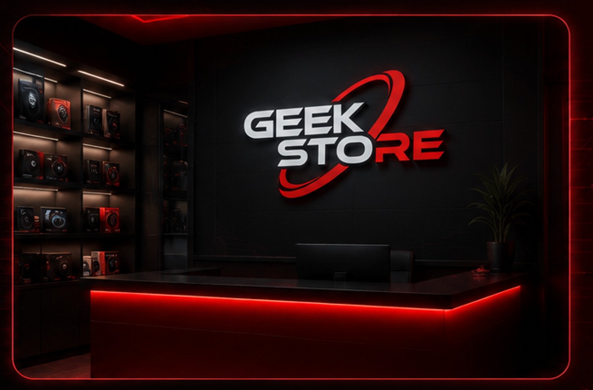Representación visual de la tienda Geekstore