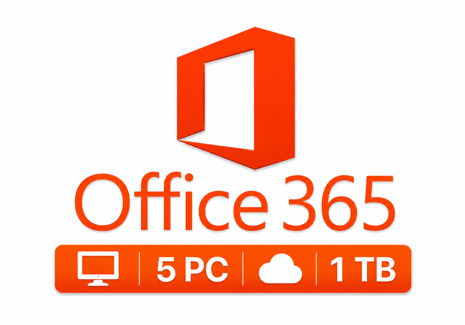 Office 365 5 PC 1 TB